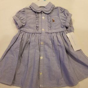 Classy blue white Ralph Lauren dress